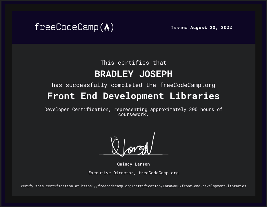 Front End Libraries